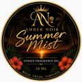 Amber Noir Summer Mist Unisex Fragrance Oil 10ml