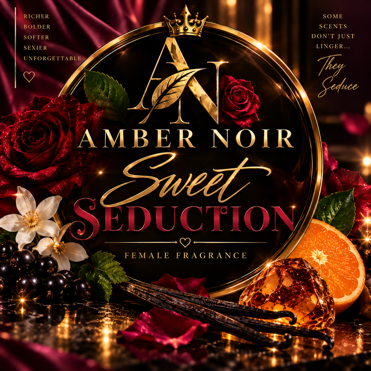 Amber Noir Sweet Seduction Perfume Oil