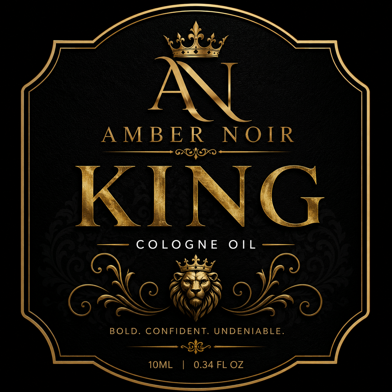 Amber Noir King Cologne Oil