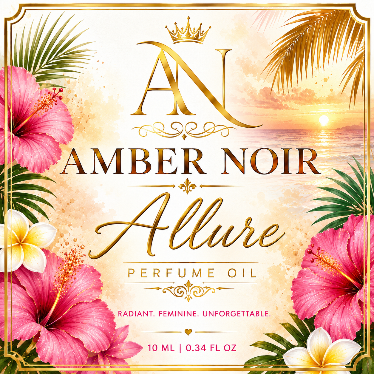 Amber Noir Allure Perfume Oil
