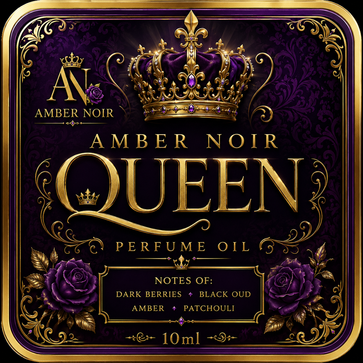 Amber Noir Queen Perfume Oil